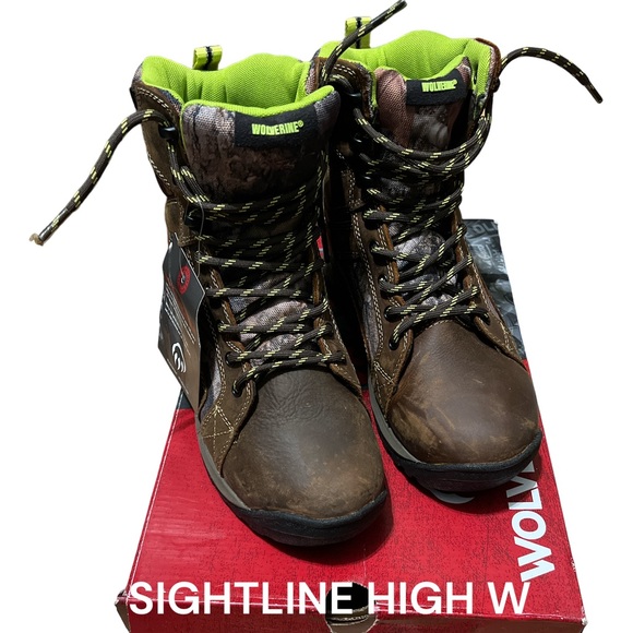 WOLVERINE SIGHTLINE 7.5M INSULATED WATERPROOF LADIES HUNTING BOOTS - Picture 1 of 7
